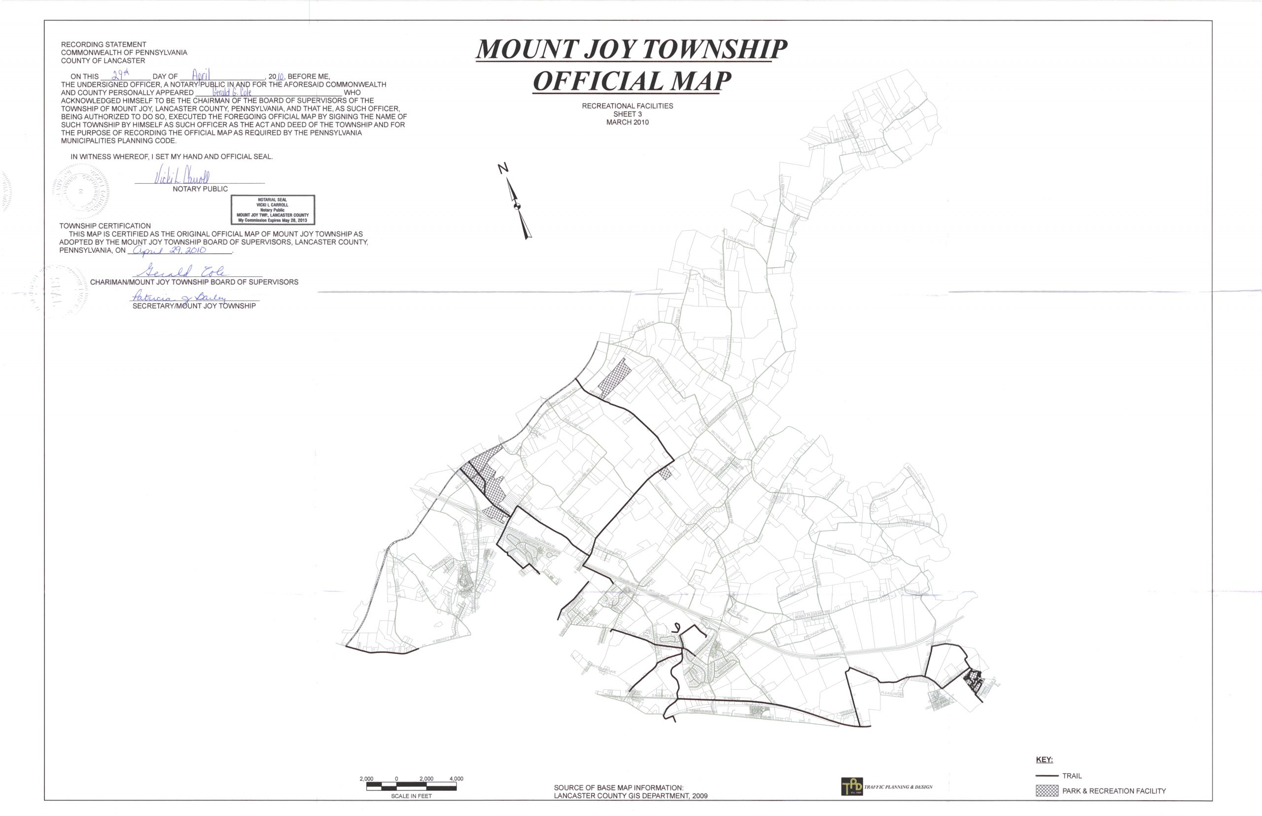 Mount Joy Township Official Map